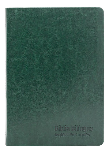 Bíblia Bilíngue - Nvt - Capa Dura Luxo Esmeralda, De Vários Autores. Editora Geográfica, Capa Dura Em Português, 2023