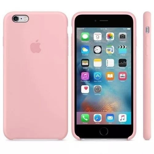 Funda Apple de silicona para iPhone 6s, 6 Plus - Blanca - Tienda