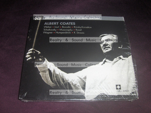 Albert Coates Great Conductors Of The Century 2 Cd Set