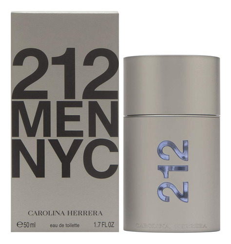 Perfume Carolina Herrera 212 Men Edt 50ml Para Homens