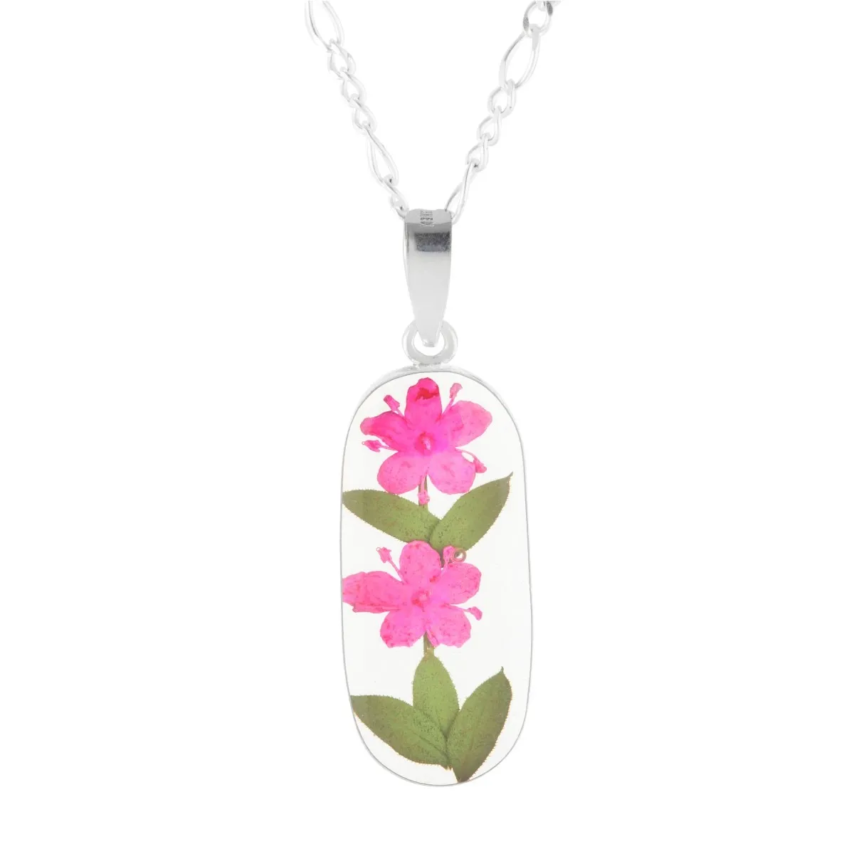 Collar Cilindro Transparente Con Sauco