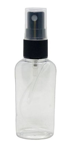 Envase Plastico 50 Cc C Atomizador Spray Negro X50 