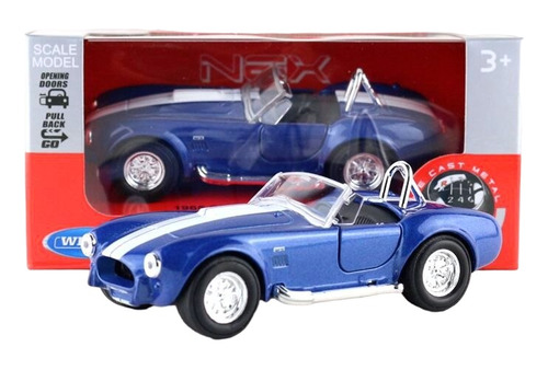 Auto Ford Shelby Cobra 1965 Escala 1:36 Coleccionable