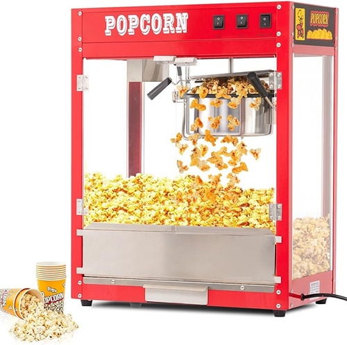 Maquina Palomitas Maiz 8 Onzas Para Noche Cine 3 Minutos Par