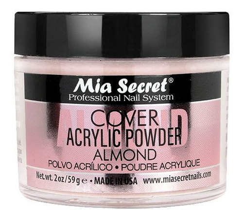 Polvo Acrilico Cover Almond Mia Secret 59 G