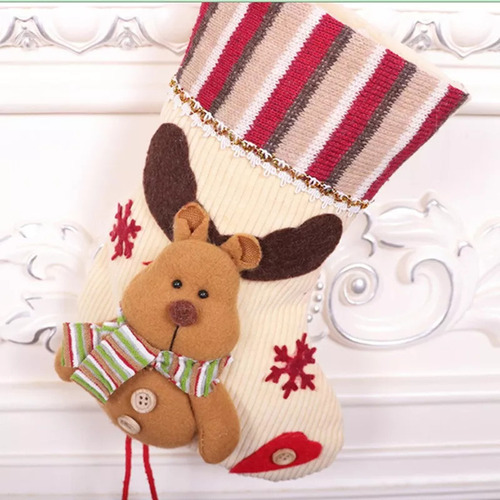 Calcetines Navideños Para Niños Con Forma De Bolso Majestuos