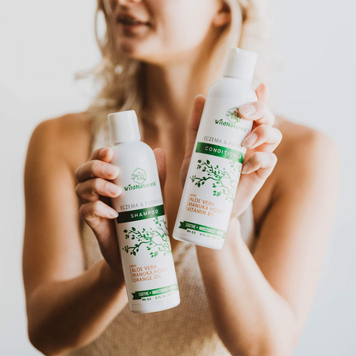 Conjunto De Shampoo E Condicionador Wild Naturals Eczema Pso