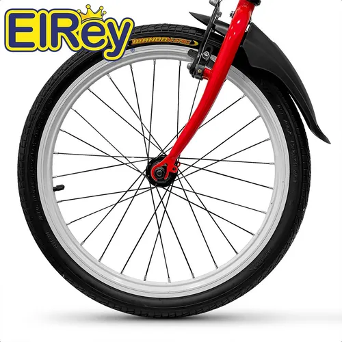 Bicicleta paseo plegable Expert Amsterdam R20 color rojo