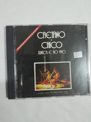 Cd - Caetano E Chico - Juntos E Ao Vivo - Original 