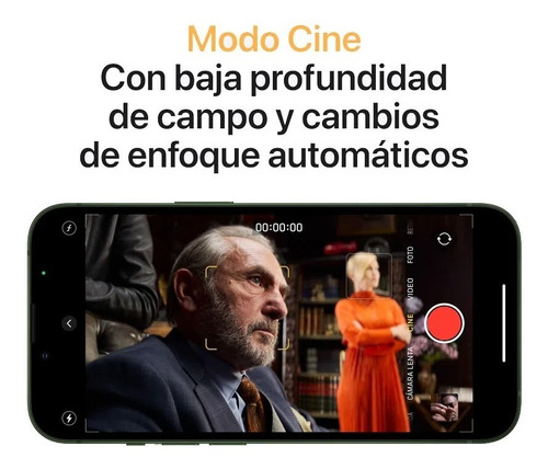 Apple iPhone 13 128 Gb Verde - Grado A. Msi (Reacondicionado)