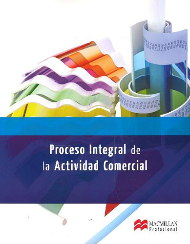 Libro Proceso Integral De Actividad Comercial + Plan General