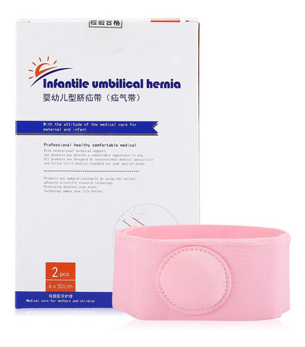 2pcs Bebé Umbilical Hernia Cinturón Ombligo Banda Bebé Nuevo