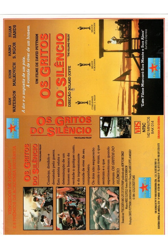 Os Gritos Do Silencio - Consulte Filmes John Malkovich (Usado)