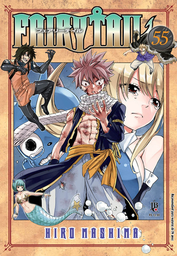 Fairy Tail - Vol. 55, de Mashima, Hiro. Japorama Editora e Comunicação Ltda, capa mole em português, 2016