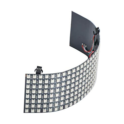 Matriz Led Wesiri 8x32 De 256 Píxeles Ws2812b Digital Flexib