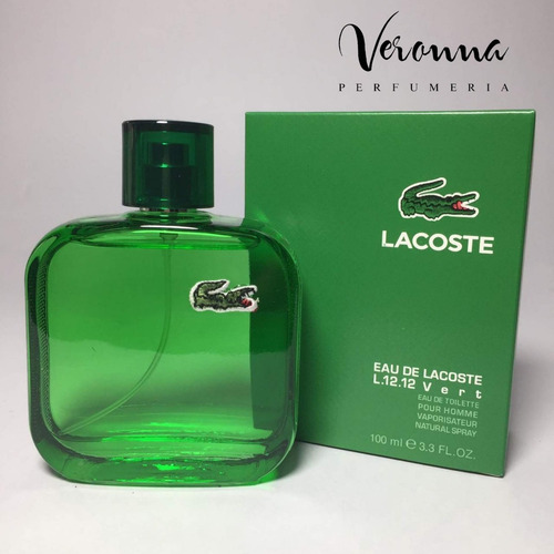 precio de perfume lacoste verde de hombre