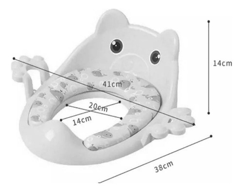 Asiento Entrenador Baño Niño Adaptador Taza Con Agarradera
