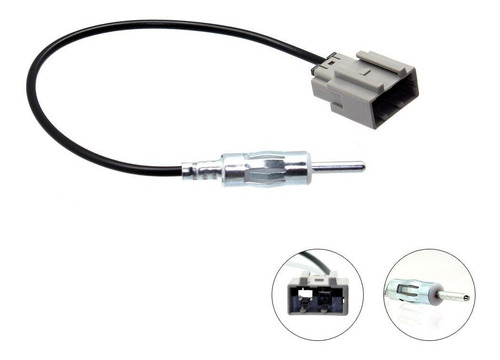 Imagen 1 de 7 de Adaptador De Antena Hyundai Kia Din Estereo 27aa53