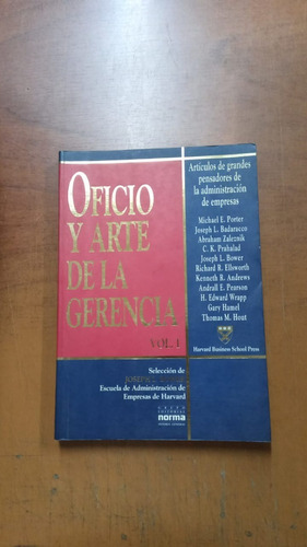 Oficio Y Arte De La Gerencia (2 Tomos)- Joseph Bower- Merlin