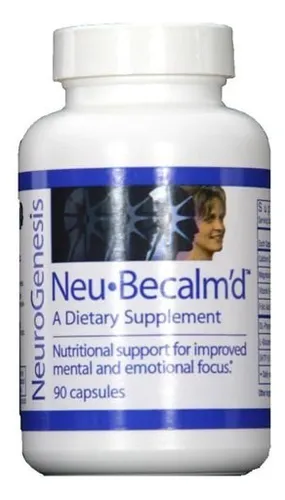 Paquete De 4 Botellas De Neu Becalm D Relaxación Natural Y E Sabor