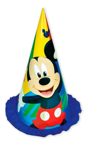 Gorro Bonete Para Cumpleaños - Mickey