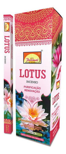 Incenso Lotus Parimal  Box Com 25 Caixas