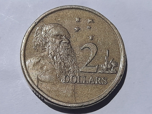 Moneda Australia 2 Dollar 2001 Nativos(x1174