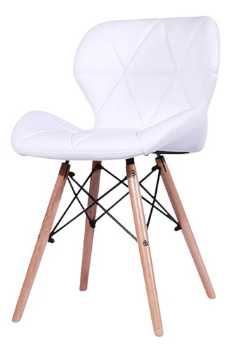 Silla Fija Con Tapizado Elegante