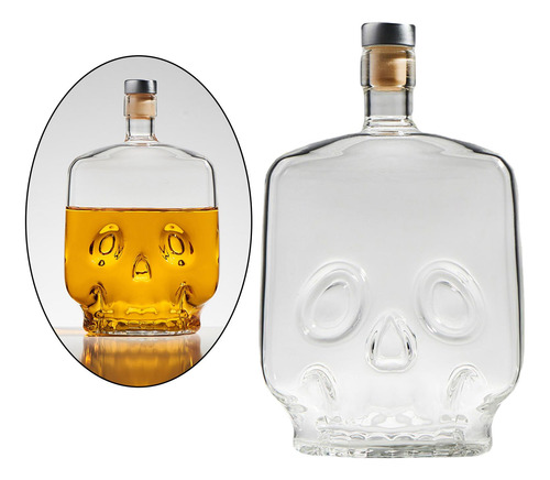Decantador De Licor De Transparente De 700 Ml Decantadores