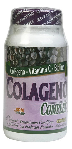 Colageno Natural Freshly 60 Cap - Unidad a $725