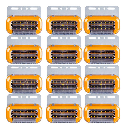 Foco Luz Led Posición Trocha Señalización Secuencial 12/24v