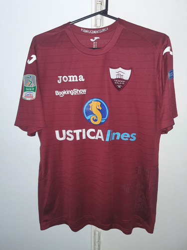 Camiseta Trapani Joma 2017 Serie B Utileria #26 Colombatto