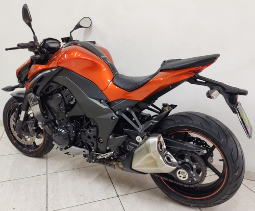 Imagem 5 de 15 de Kawasaki Z1000 Abs 2018 Laranja