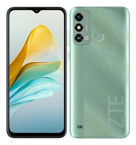 Zte Blade A53 4gb (2gb Ram + 2gb Ram Dinámica) 32gb Memoria Interna Cámara 8+5mpx Liberado Verde