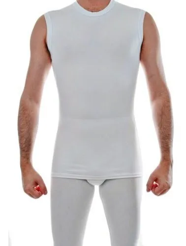 Camiseta Compresora De Algodón Para Ocultar Bulto Muscular