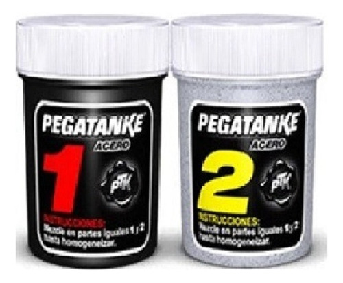 Adhesivo Pega  Epoxi Pegatanke Acero 44 Ml