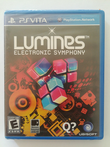 Lumines Electronic Symphony Ps Vita 100% Nuevo Y Sellado