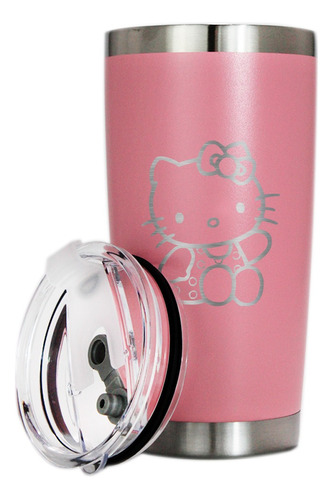Vaso Térmico Personalizado Laser Portátil Hello Kitty Regalo