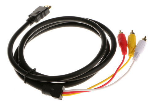 Cable Para Componentes, 1,5 M, Hdmi Macho A 3 Rca