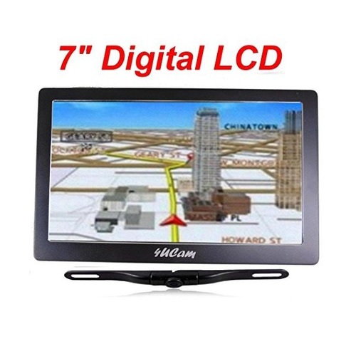 4ucam De 7 Pulgadas Lcd De Pantalla Táctil Gps Con La Cámara