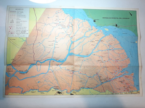 Imagen 3 de 6 de Antiguo Mapa Plano Delta Parana Lote X 2 Ro 1056