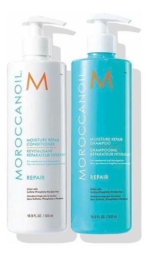 Moroccanoil Pack Reparador Shampoo & Acondicionador 500ml
