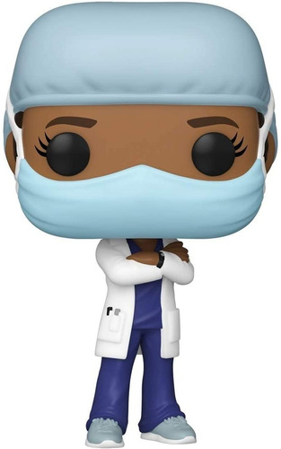 Funko Frontline Heroes De La Salud Dra Morena Con Cubrebocas