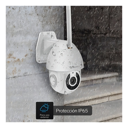 Câmera de segurança Steren CCTV-235 Smart Home 360 com resolução 3MP - branco