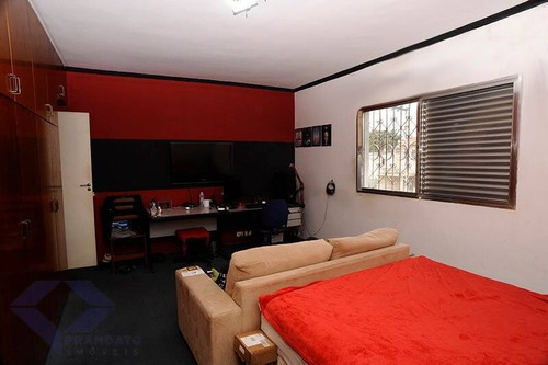 Imagem 10 de 15 de Lindo Sobrado No Campo Belo 300²m 4 Quartos 1 Suíte 3 Vagas - 11897