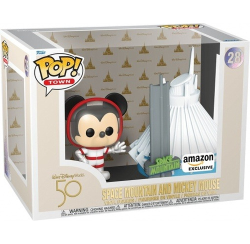 Funko Pop! Space Mountain And Mickey Mouse- Amazon Exclusive