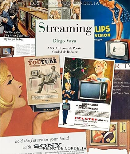 Streaming (xxxix Premio De Poesia Ciudad De Badajoz), De Diego Vaya. Editorial Reino De Cordelia, Tapa Blanda En Español, 2022