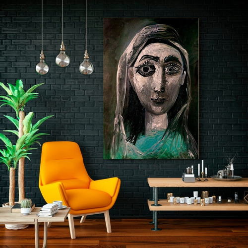 Cuadros-picasso Cara9-moderno,decorativo,95x60cm-16k Resolu