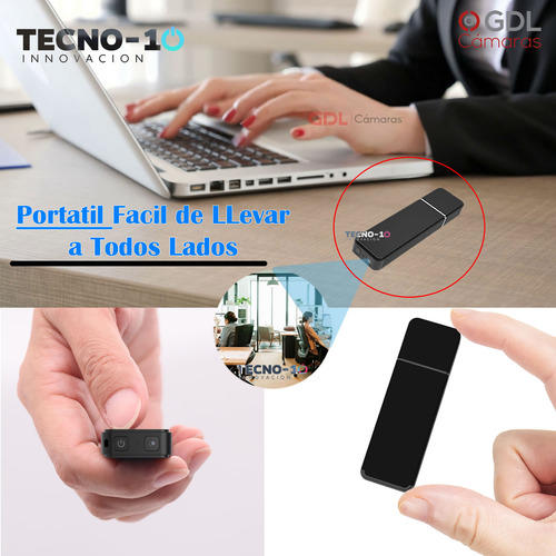 Camara Espia Memoria Usb, Sensor De Movimiento Camara Oculta