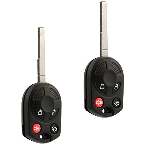 2 Key Fob Keyless Entry Remote Fits Ford Transit Focus ...